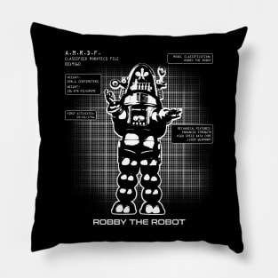 ROBBY THE ROBOT - Robot files Pillow