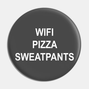 WIFI Pizza Sweatpants Pin