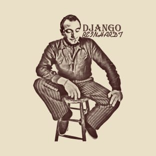 django reinhardt art visual T-Shirt