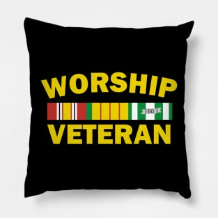 Worship Veteran Pillow