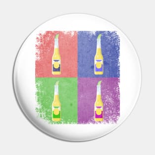 Corona extra - Warhol style Pin