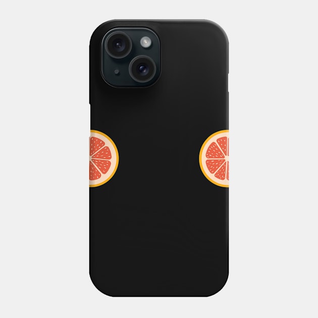 Cute Orangefruit Boob Phone Case by Ortizhw