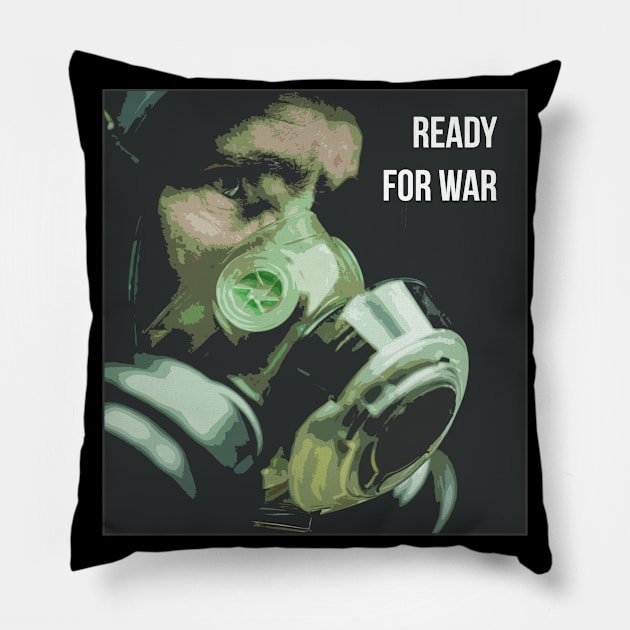 Ready For The Fight Pillow by 4code