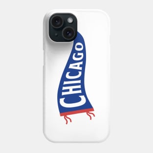 Chicago Pennant - White Phone Case