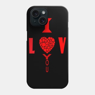 I love you quotes Phone Case