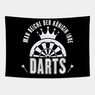 Darts Dartturnier Dart Queen Pfeil Tapestry