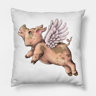 Pigs Fly Pillow