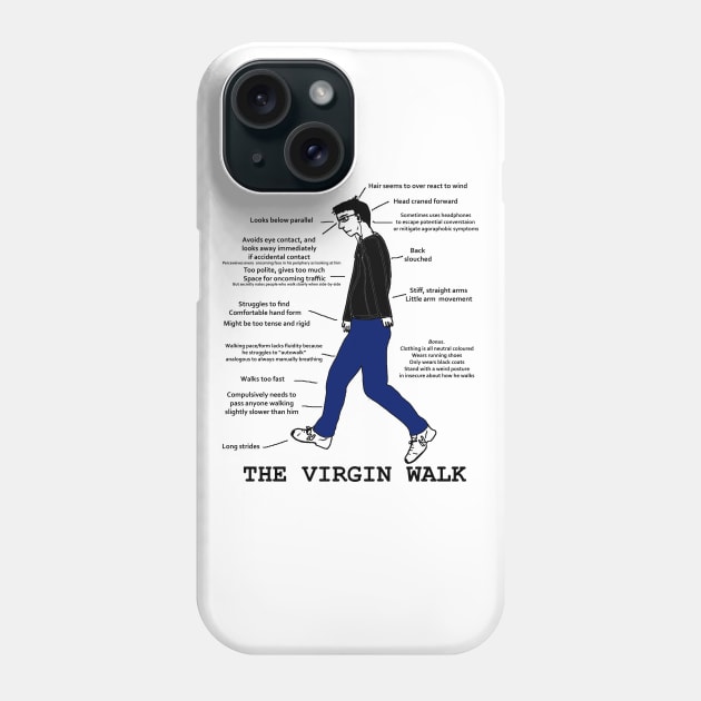 virgin walk Phone Case by Amberstore