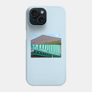 Cafe Du Monde The Original Coffee Stand Awning Phone Case