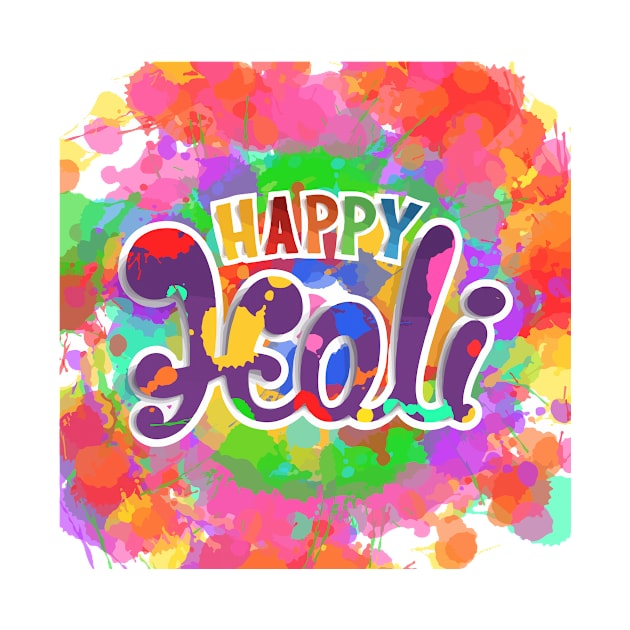 Happy Indian Holi Festival by jobieh shop