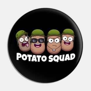 Potato Squad Army Pin