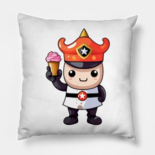 kawaii ice cream cone junk food T-Shirt cute  funny Pillow