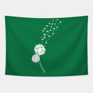 Dandelions Blowing in the Wind Tapestry