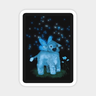 Blue fairy cow Magnet