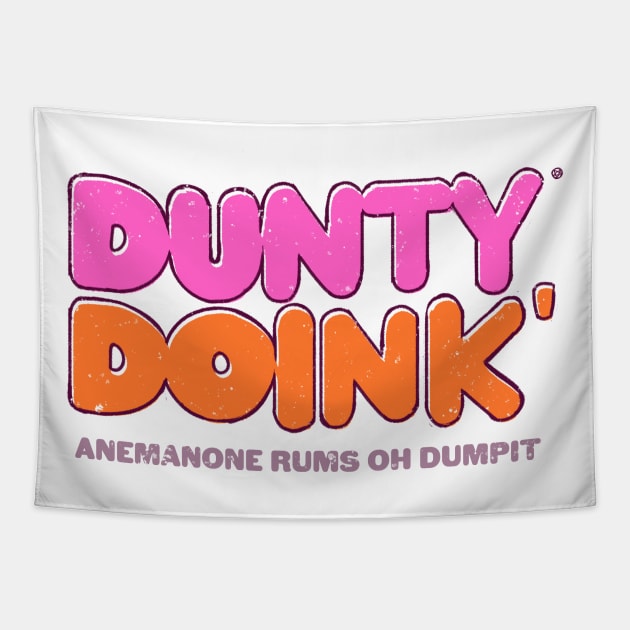 Dunty Doink Tapestry by Smeallie