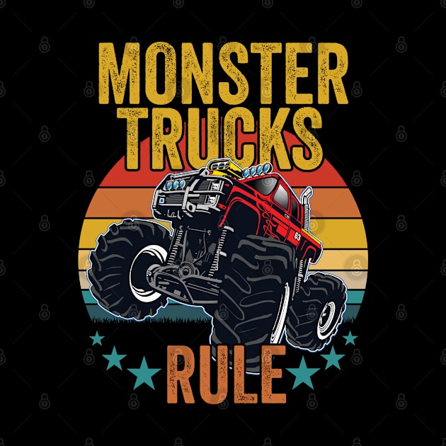 Monster Trucks - Monster Trucks Rule by Kudostees