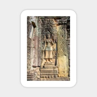 Bas Relief Statue, Bayon Temple Magnet