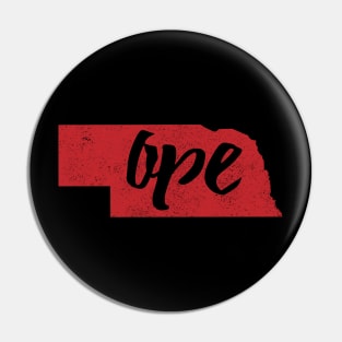 Ope Nebraska Midwest Humor Pin