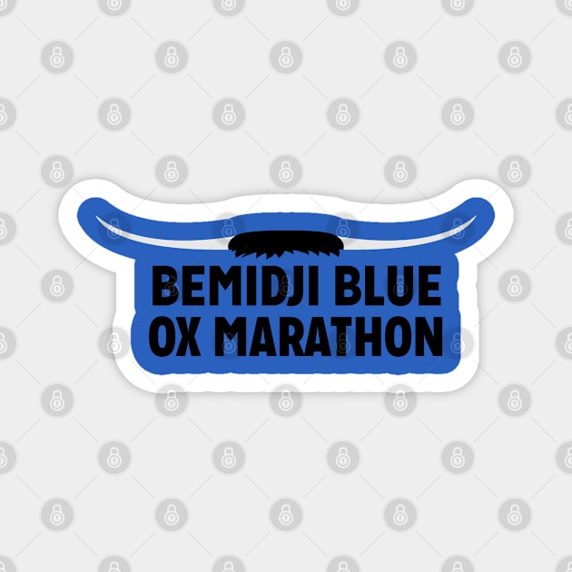 Bemidji Blue Ox Marathon Magnet by Blue Ox Marathon