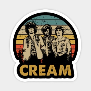 Funny My Favorite Cream Music Vintage Retro Magnet