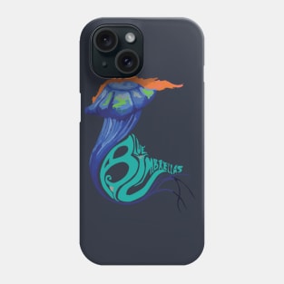 Blue Umbrellas Phone Case