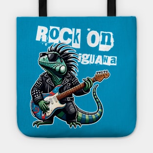 ROCK ON, IGUANA Tote