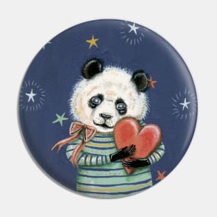 Kevin the giant panda Pin