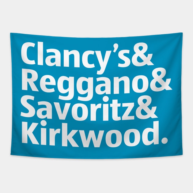 Aldi Brands: Clancy's & Reggano & Savoritz & Kirkwood Tapestry by PixelTim