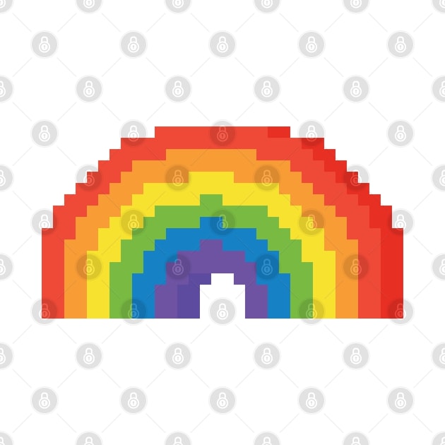 Pixel LGBT Rainbow by TomCage