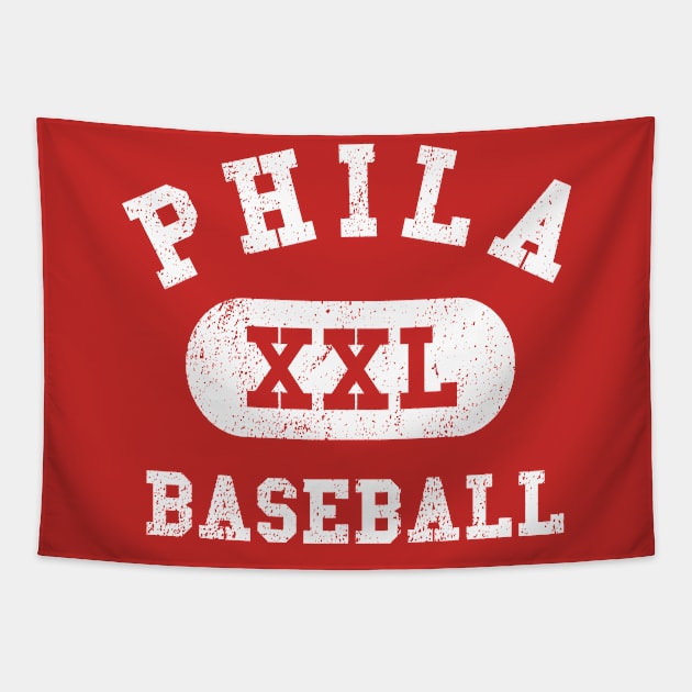 Philadelphia Baseball Tapestry by sportlocalshirts