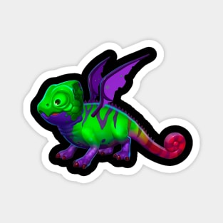 Funny Chameleon Magnet