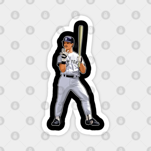 Don Mattingly React Legends Magnet by RunAndGow