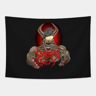 Death Metal by DomegaMDesign Tapestry