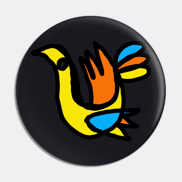 bird Pin by Angel Rivas