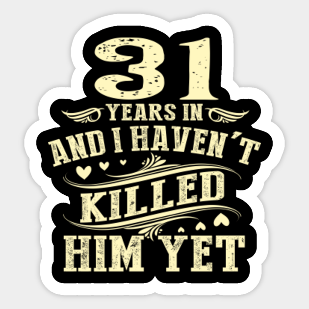 31st anniversary gift for husband