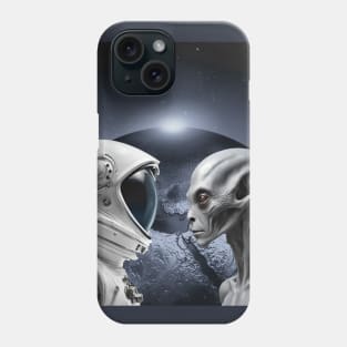 Close encounters. Alien Abduction. Paranormal Phone Case