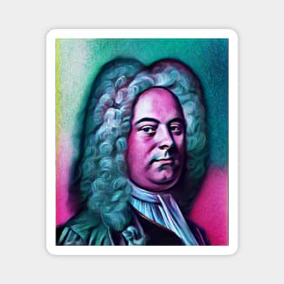 George Frideric Handel Portrait | George Frideric Handel Artwork 4 Magnet