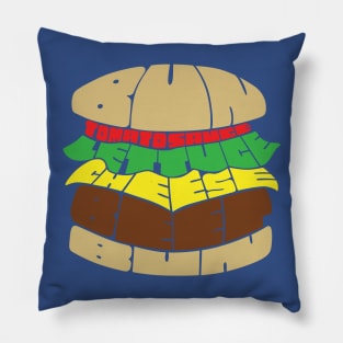 Burger Words Pillow