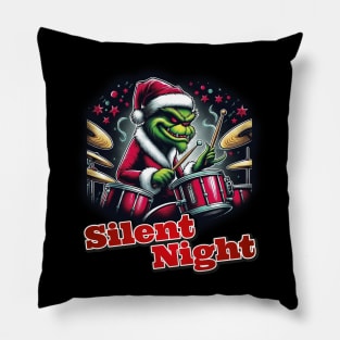 Grinch plays drums Pillow