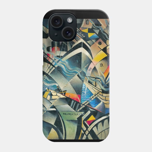 The Arrival Christopher Richard Wynne Nevinson Phone Case by big_owl