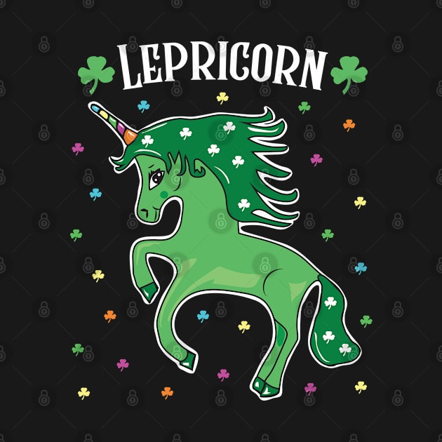 Lepricorn Unicorn St Patricks Day by FruitflyPie