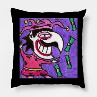 Crazy Rich Clown Pillow