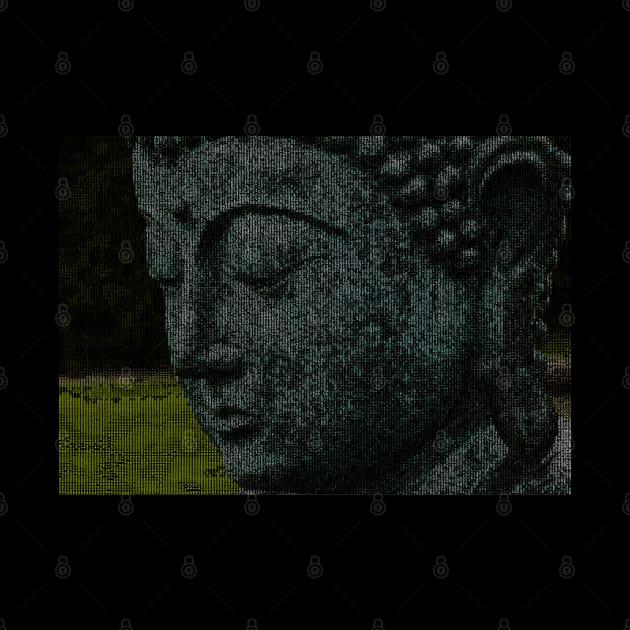 Wall Art Print - Digital BUDDHA Namaste - canvas, Photo print, artboard print, poster Canvas Print by DigillusionStudio