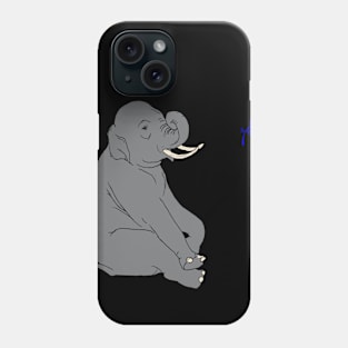 Elephant Flying a Kite Phone Case