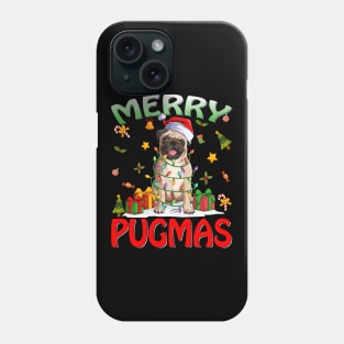 Merry Pugmas 2022 Xmas Pug Christmas Party Pug Lover Phone Case