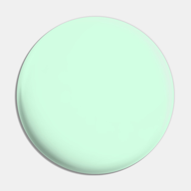 eenzaam slecht humeur Gemarkeerd Pale Green Summermint Pastel Green Mint - Mint Green - Pin | TeePublic