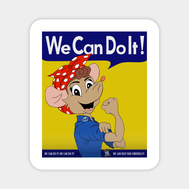 We Can Do It! Magnet by Grafenroda