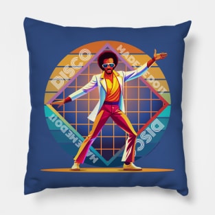 Disco Made Me Do It Pillow