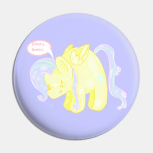 Misanthropic Horse Pin