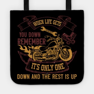 Bikes you down remember Tote